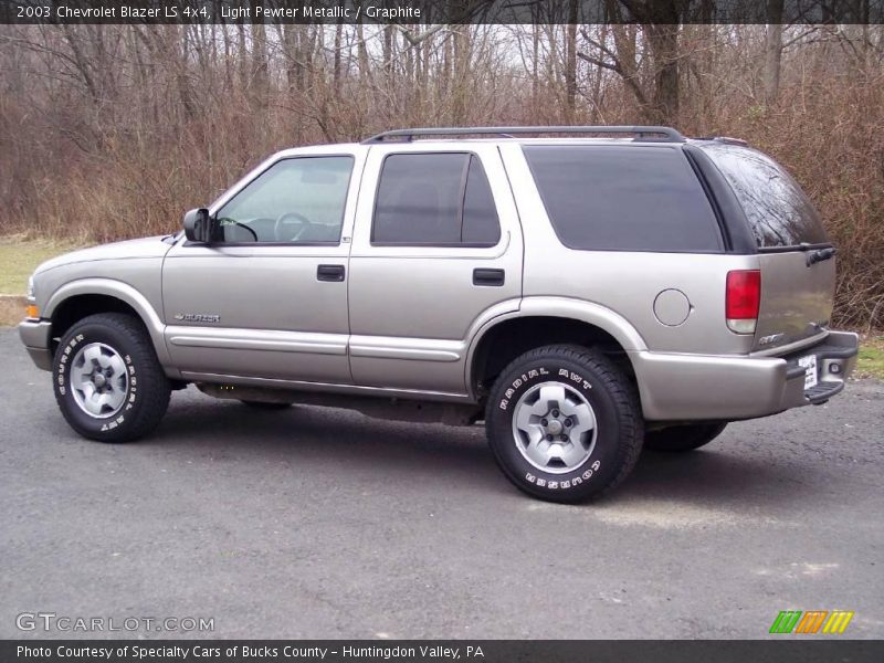 Light Pewter Metallic / Graphite 2003 Chevrolet Blazer LS 4x4
