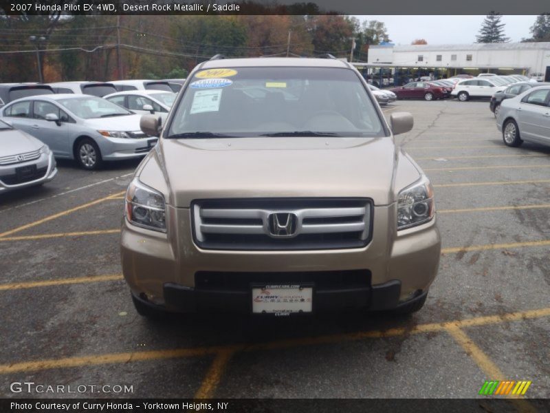 Desert Rock Metallic / Saddle 2007 Honda Pilot EX 4WD