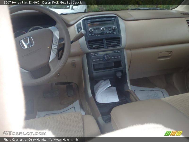 Desert Rock Metallic / Saddle 2007 Honda Pilot EX 4WD