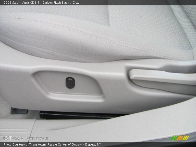 Carbon Flash Black / Gray 2008 Saturn Aura XE 3.5