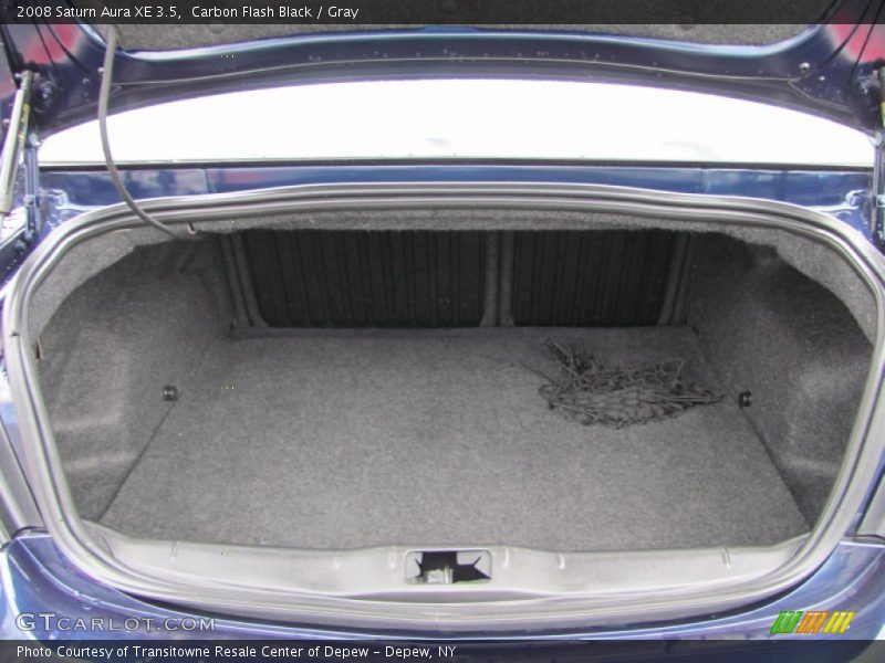 Carbon Flash Black / Gray 2008 Saturn Aura XE 3.5