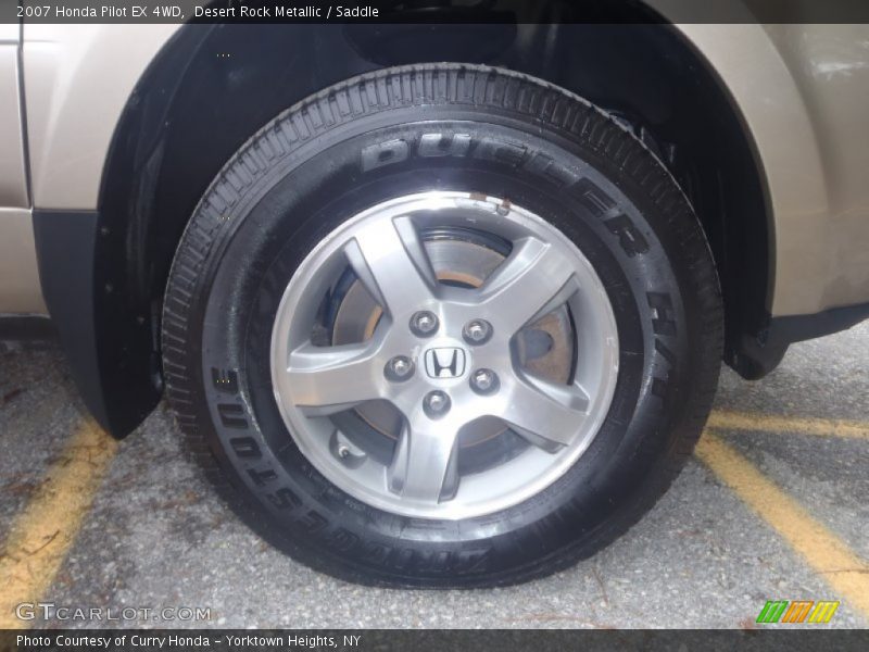 Desert Rock Metallic / Saddle 2007 Honda Pilot EX 4WD