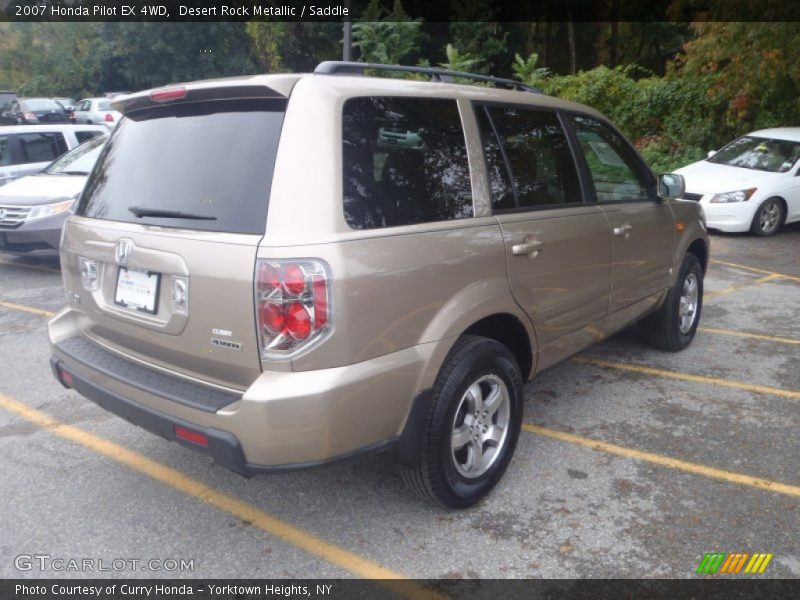 Desert Rock Metallic / Saddle 2007 Honda Pilot EX 4WD