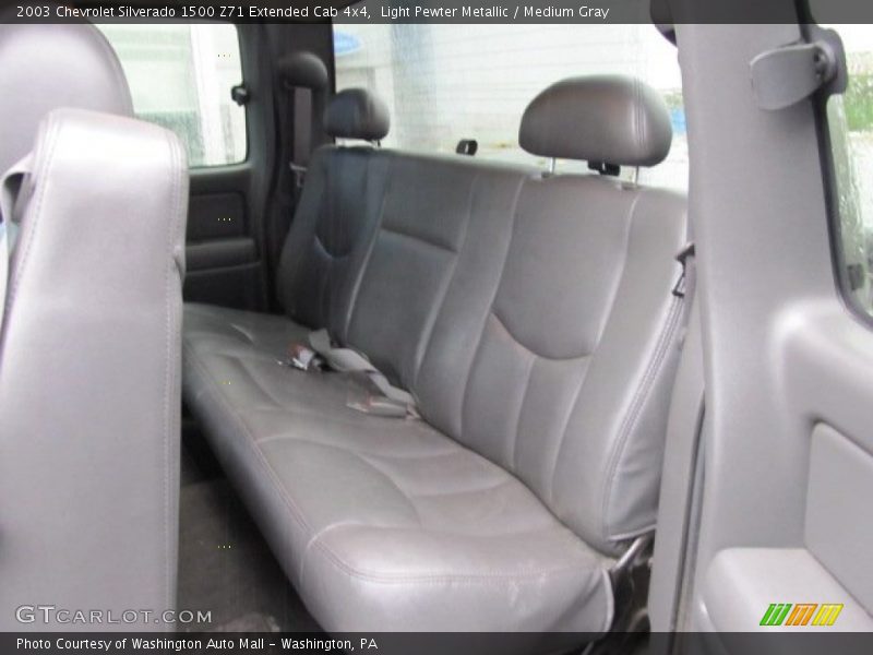 Light Pewter Metallic / Medium Gray 2003 Chevrolet Silverado 1500 Z71 Extended Cab 4x4