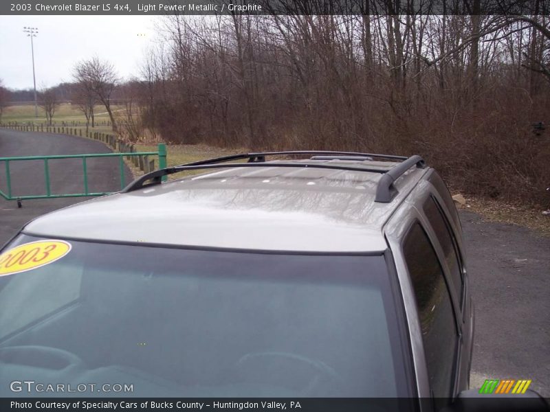 Light Pewter Metallic / Graphite 2003 Chevrolet Blazer LS 4x4