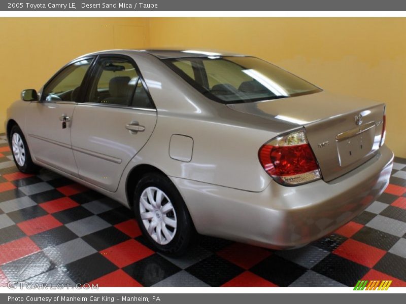 Desert Sand Mica / Taupe 2005 Toyota Camry LE