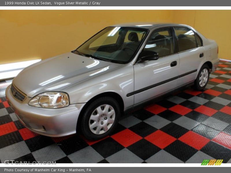 Vogue Silver Metallic / Gray 1999 Honda Civic LX Sedan