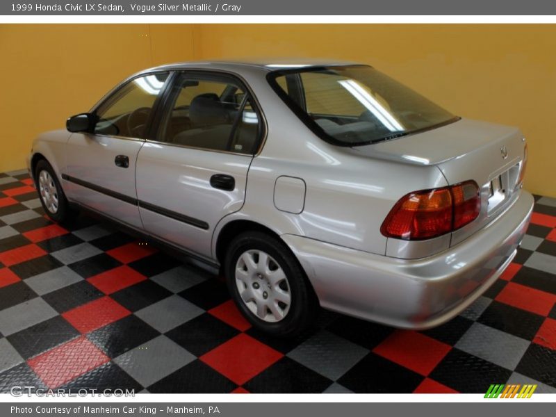 Vogue Silver Metallic / Gray 1999 Honda Civic LX Sedan