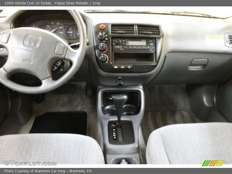 Vogue Silver Metallic / Gray 1999 Honda Civic LX Sedan