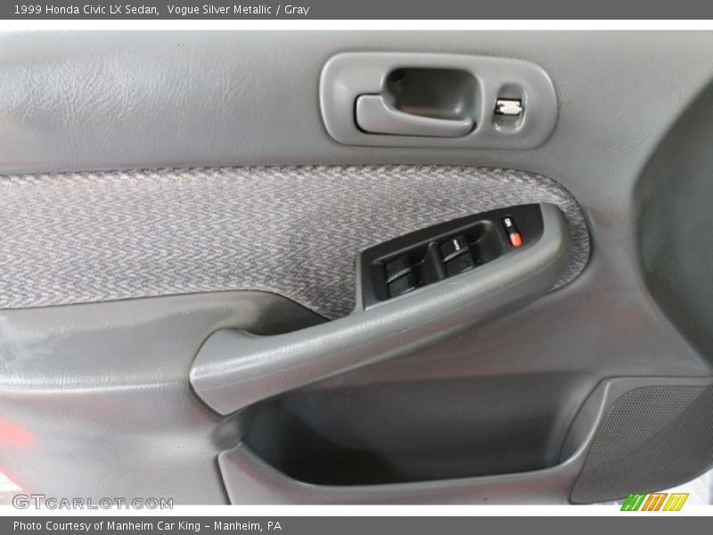 Vogue Silver Metallic / Gray 1999 Honda Civic LX Sedan