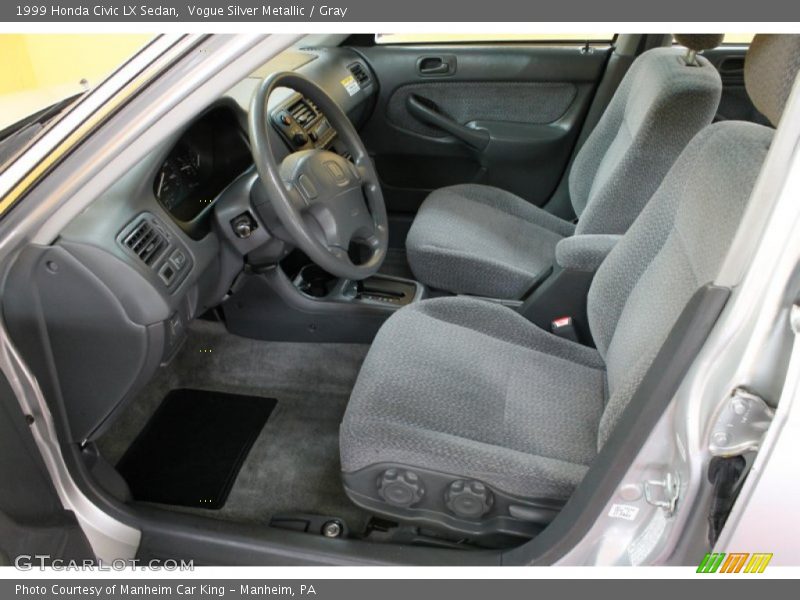  1999 Civic LX Sedan Gray Interior