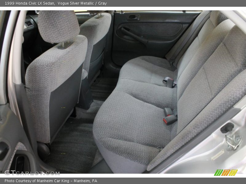  1999 Civic LX Sedan Gray Interior