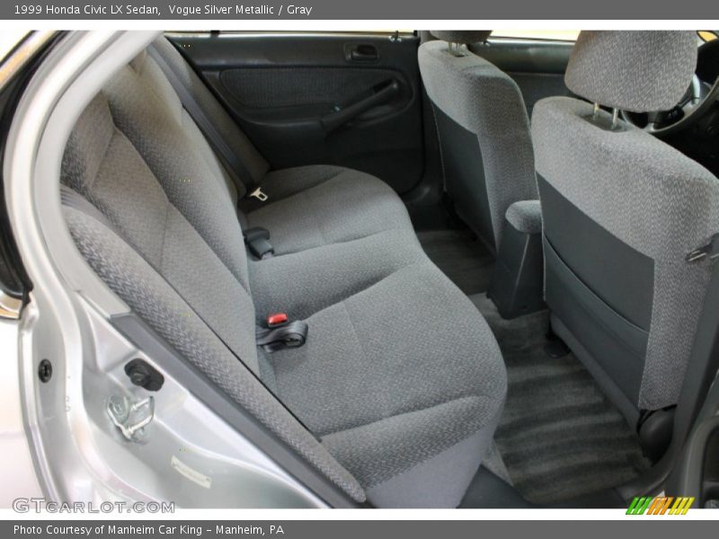Vogue Silver Metallic / Gray 1999 Honda Civic LX Sedan