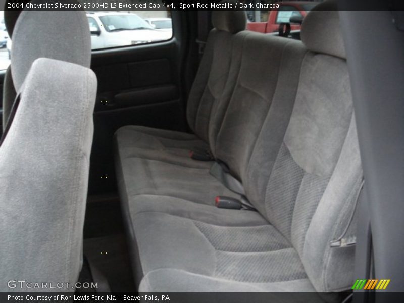 Sport Red Metallic / Dark Charcoal 2004 Chevrolet Silverado 2500HD LS Extended Cab 4x4