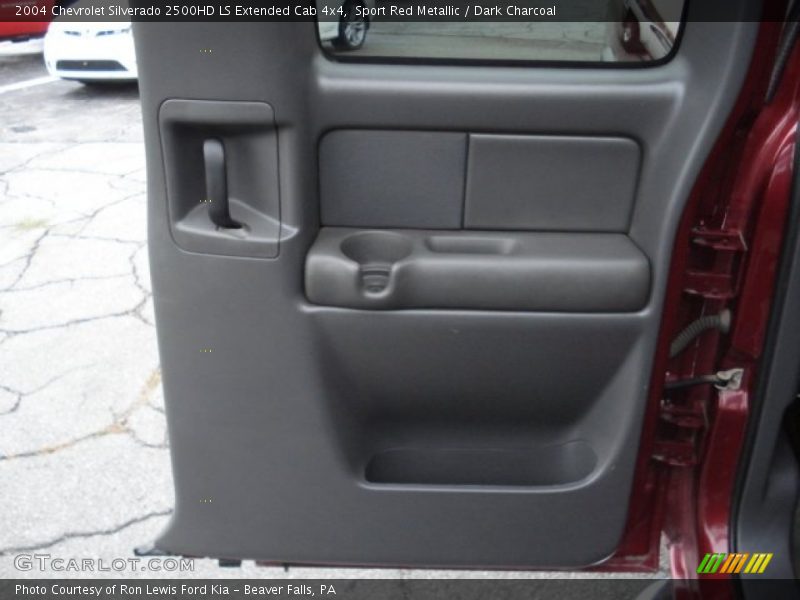 Sport Red Metallic / Dark Charcoal 2004 Chevrolet Silverado 2500HD LS Extended Cab 4x4