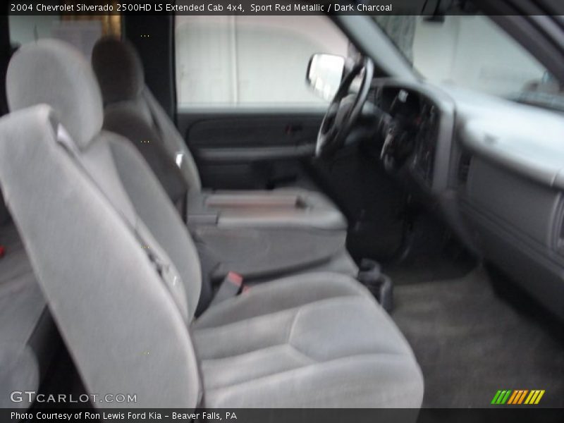 Sport Red Metallic / Dark Charcoal 2004 Chevrolet Silverado 2500HD LS Extended Cab 4x4