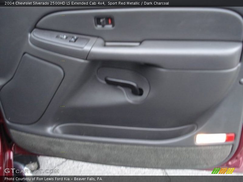Sport Red Metallic / Dark Charcoal 2004 Chevrolet Silverado 2500HD LS Extended Cab 4x4