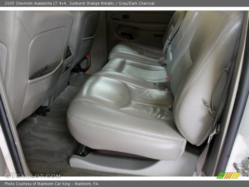 Sunburst Orange Metallic / Gray/Dark Charcoal 2005 Chevrolet Avalanche LT 4x4