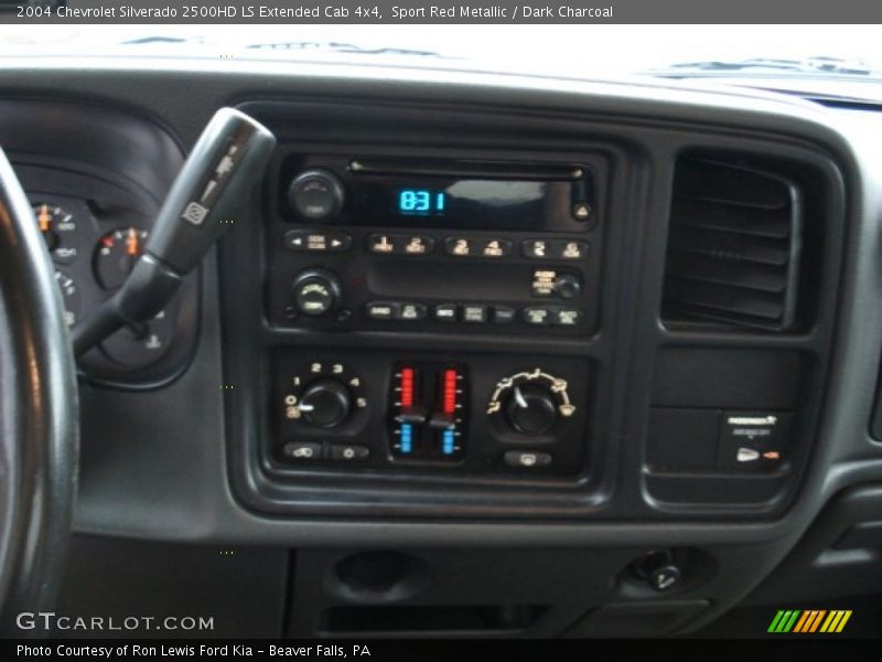 Sport Red Metallic / Dark Charcoal 2004 Chevrolet Silverado 2500HD LS Extended Cab 4x4