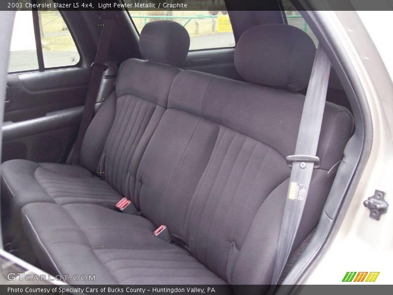 Light Pewter Metallic / Graphite 2003 Chevrolet Blazer LS 4x4