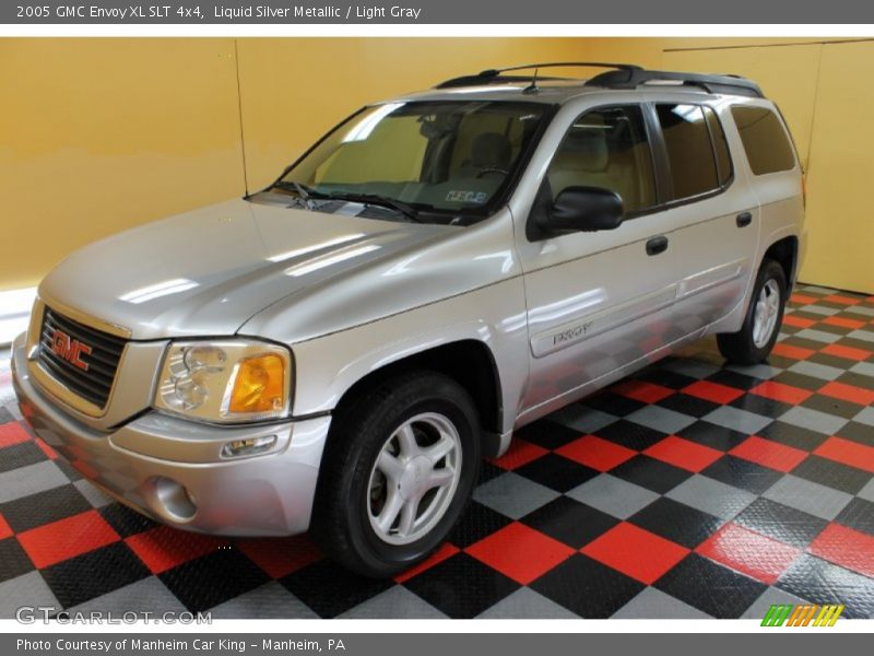 Liquid Silver Metallic / Light Gray 2005 GMC Envoy XL SLT 4x4