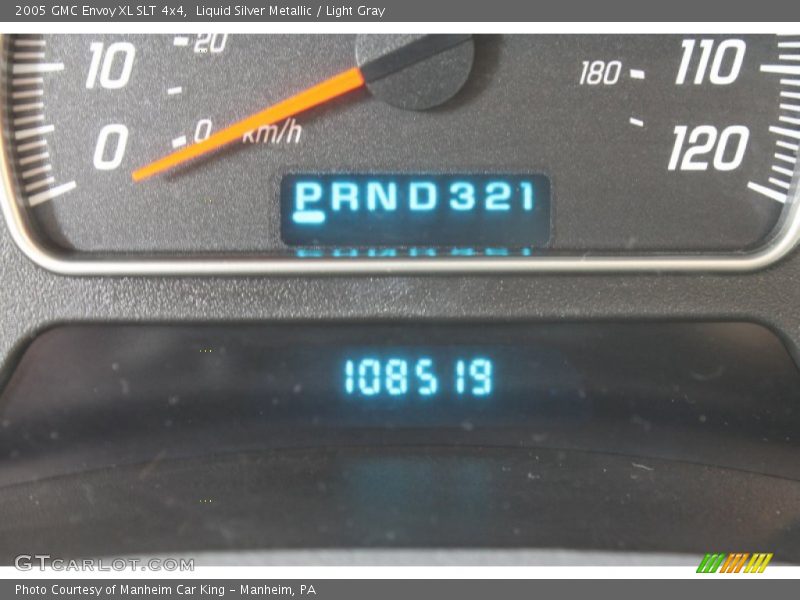 Liquid Silver Metallic / Light Gray 2005 GMC Envoy XL SLT 4x4