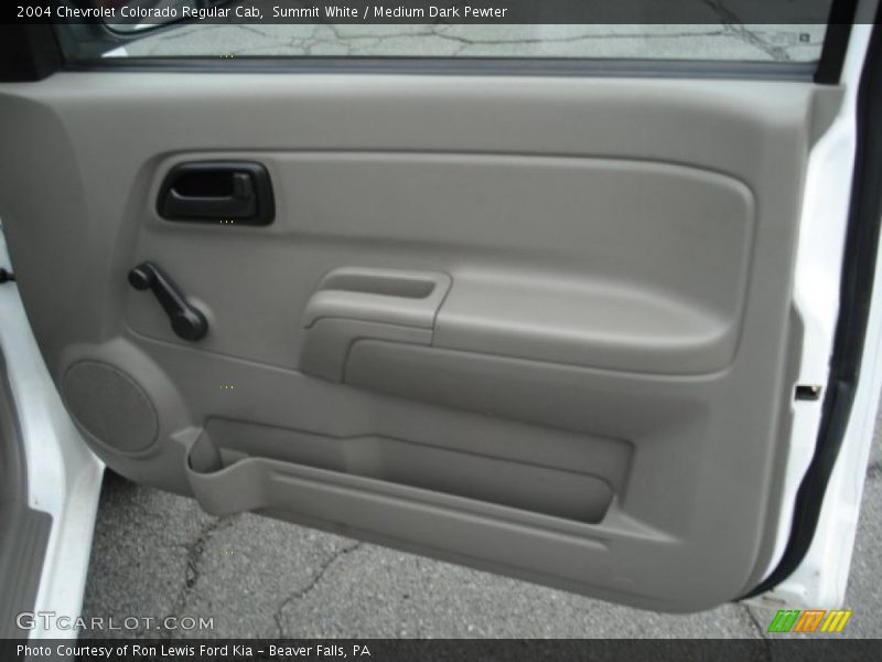 Summit White / Medium Dark Pewter 2004 Chevrolet Colorado Regular Cab