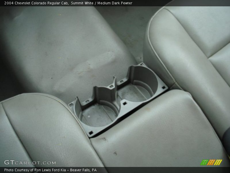 Summit White / Medium Dark Pewter 2004 Chevrolet Colorado Regular Cab