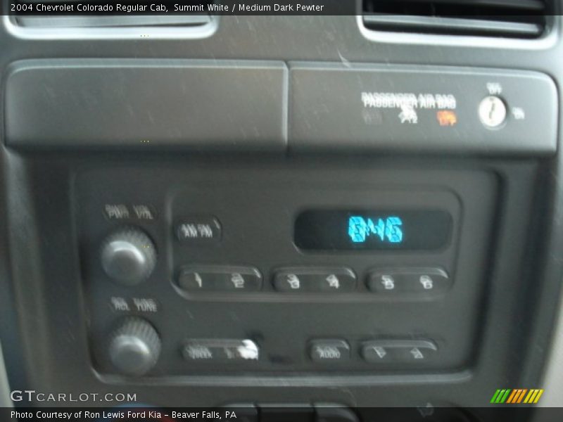 Summit White / Medium Dark Pewter 2004 Chevrolet Colorado Regular Cab