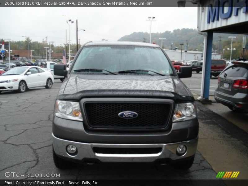 Dark Shadow Grey Metallic / Medium Flint 2006 Ford F150 XLT Regular Cab 4x4