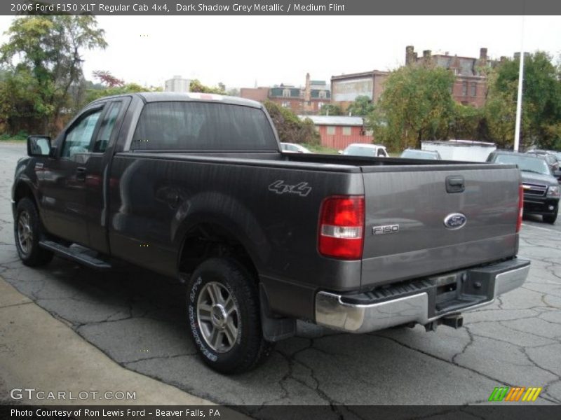 Dark Shadow Grey Metallic / Medium Flint 2006 Ford F150 XLT Regular Cab 4x4