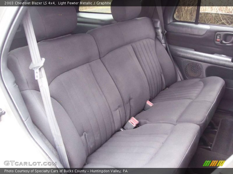 Light Pewter Metallic / Graphite 2003 Chevrolet Blazer LS 4x4
