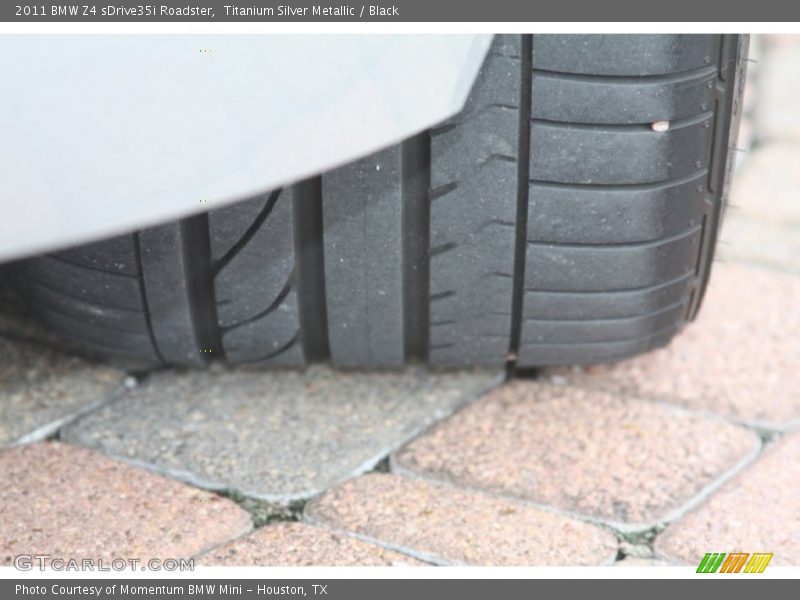 Titanium Silver Metallic / Black 2011 BMW Z4 sDrive35i Roadster