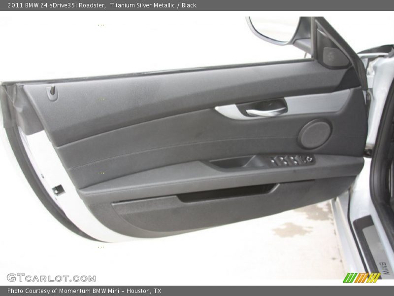 Titanium Silver Metallic / Black 2011 BMW Z4 sDrive35i Roadster