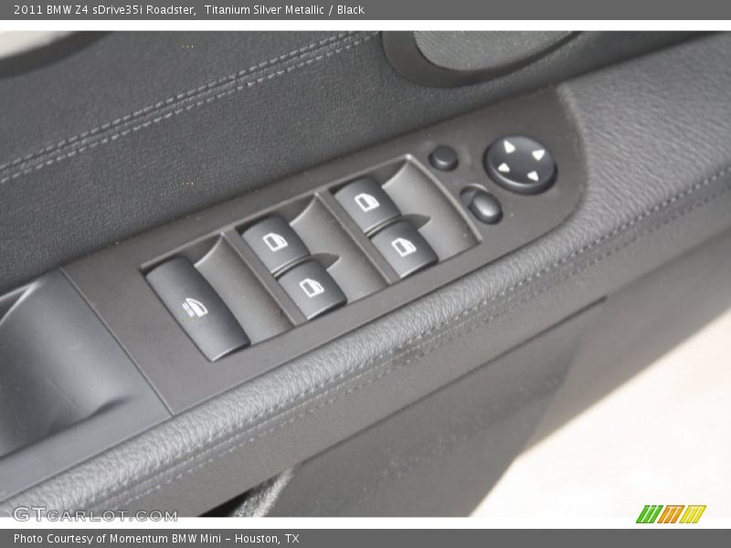 Titanium Silver Metallic / Black 2011 BMW Z4 sDrive35i Roadster