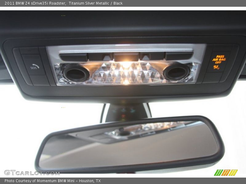 Titanium Silver Metallic / Black 2011 BMW Z4 sDrive35i Roadster