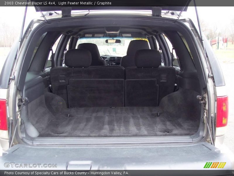 Light Pewter Metallic / Graphite 2003 Chevrolet Blazer LS 4x4