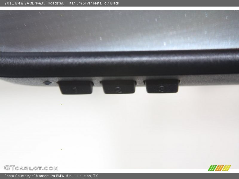 Titanium Silver Metallic / Black 2011 BMW Z4 sDrive35i Roadster