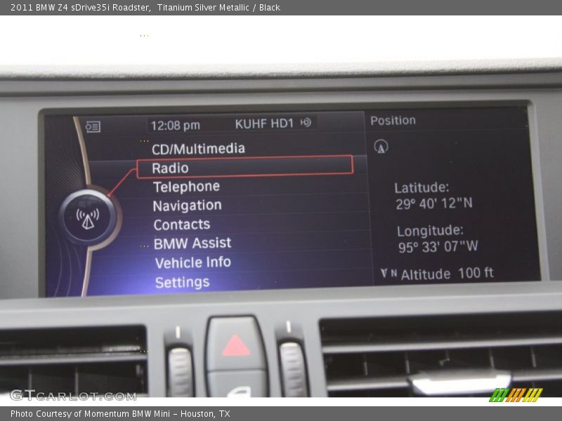 Titanium Silver Metallic / Black 2011 BMW Z4 sDrive35i Roadster