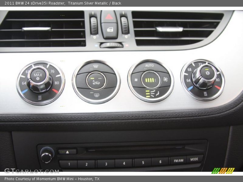Titanium Silver Metallic / Black 2011 BMW Z4 sDrive35i Roadster