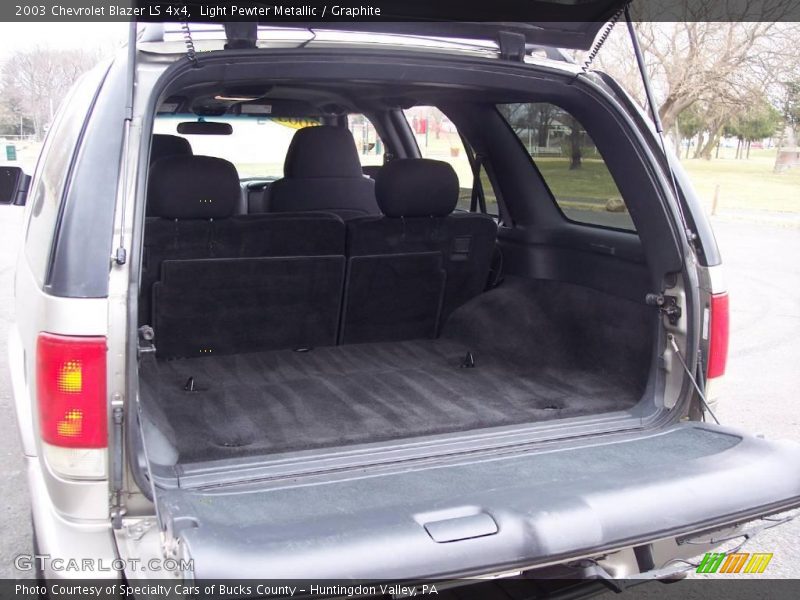 Light Pewter Metallic / Graphite 2003 Chevrolet Blazer LS 4x4