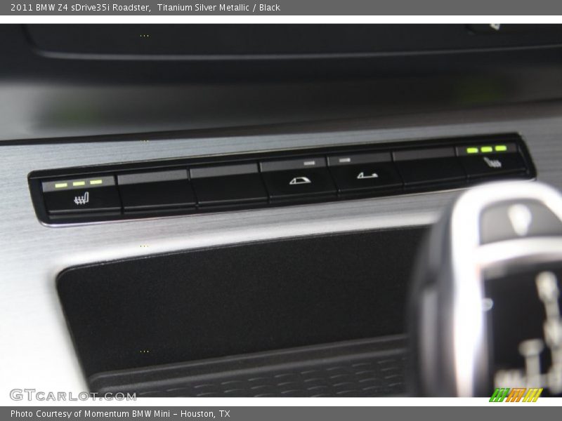 Titanium Silver Metallic / Black 2011 BMW Z4 sDrive35i Roadster