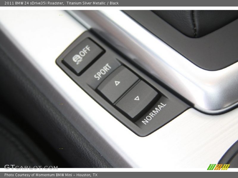 Titanium Silver Metallic / Black 2011 BMW Z4 sDrive35i Roadster