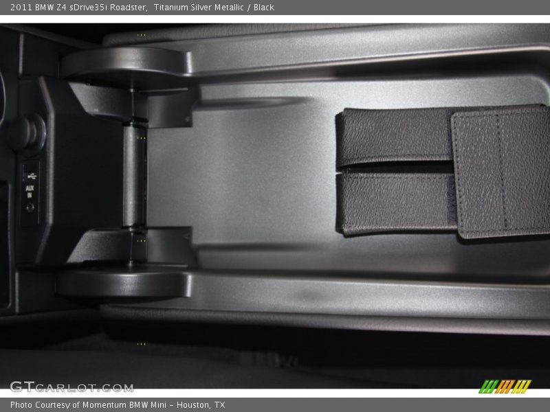 Titanium Silver Metallic / Black 2011 BMW Z4 sDrive35i Roadster