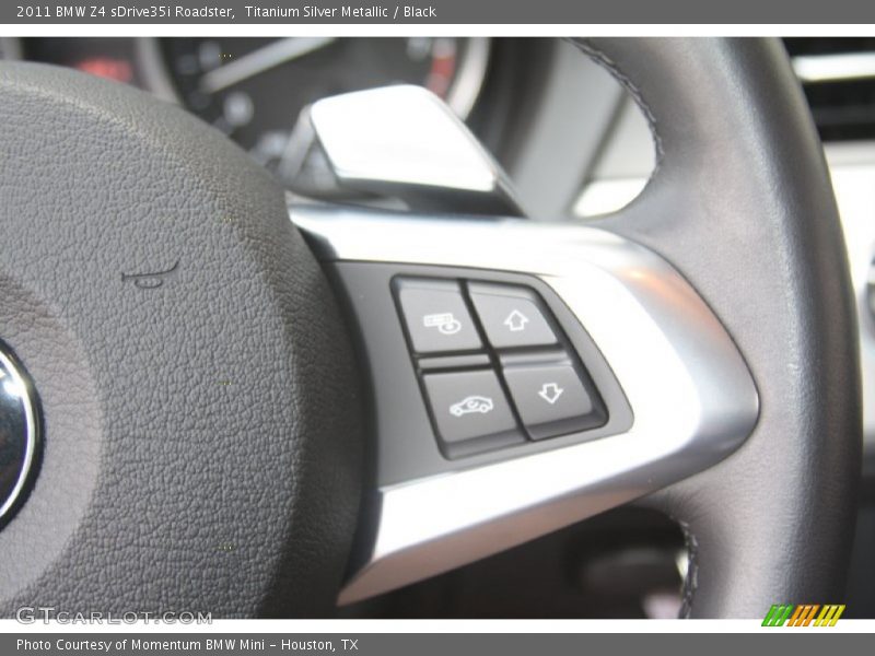 Titanium Silver Metallic / Black 2011 BMW Z4 sDrive35i Roadster