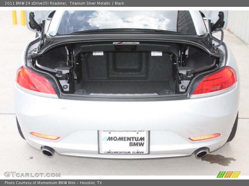 Titanium Silver Metallic / Black 2011 BMW Z4 sDrive35i Roadster