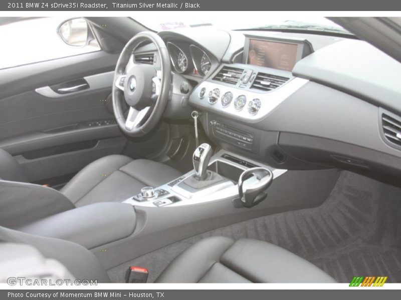 Titanium Silver Metallic / Black 2011 BMW Z4 sDrive35i Roadster
