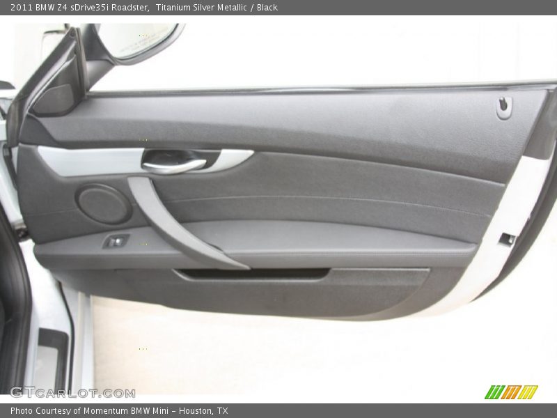 Titanium Silver Metallic / Black 2011 BMW Z4 sDrive35i Roadster