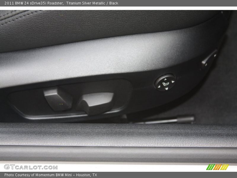 Titanium Silver Metallic / Black 2011 BMW Z4 sDrive35i Roadster