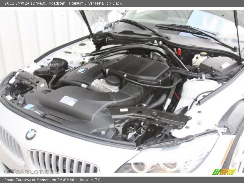 Titanium Silver Metallic / Black 2011 BMW Z4 sDrive35i Roadster